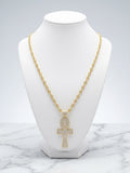 Collar Cruz Anj Brillante Orión (o Collar Anj Sagrado Orión)
