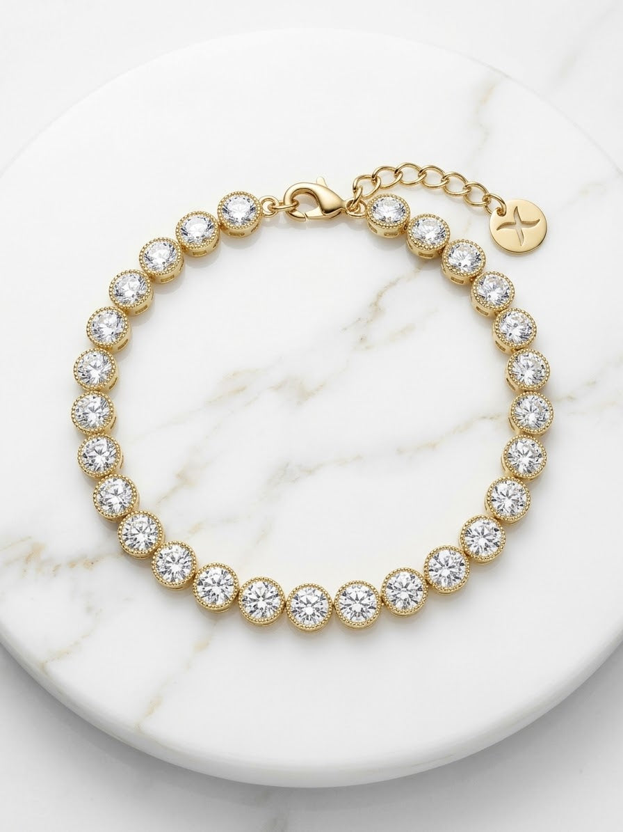 Pulsera de Circonias Brillantes Orión